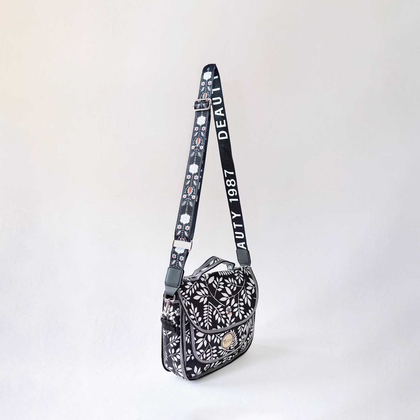Floral Print Crossbody Bag