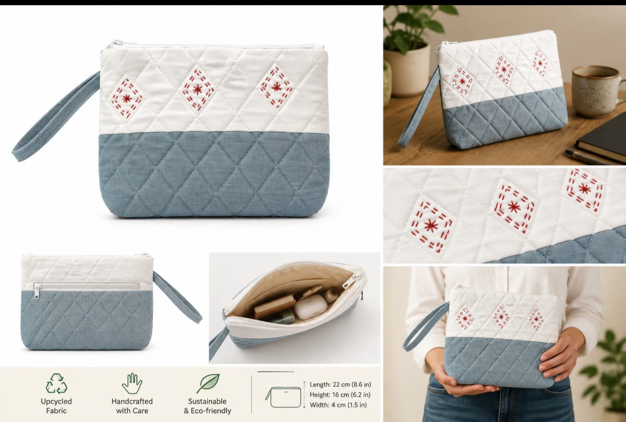 Ecoquilt Pouch
