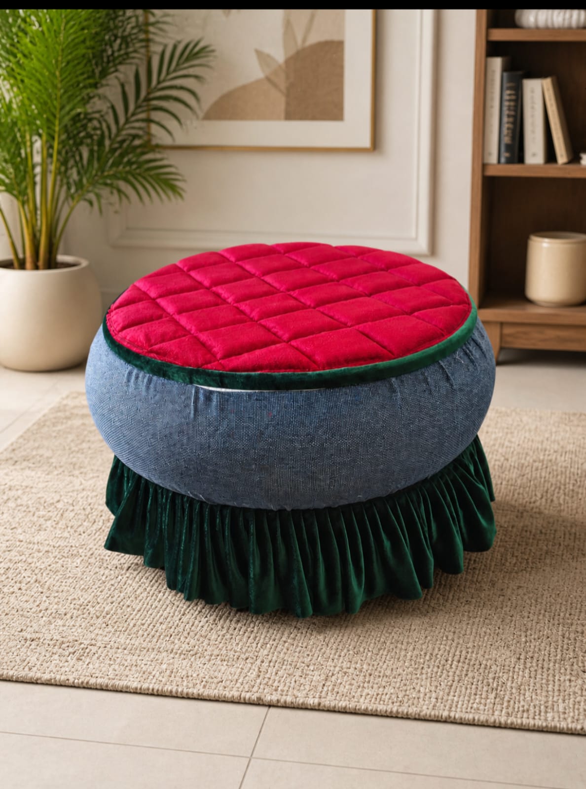 Round Ottoman 