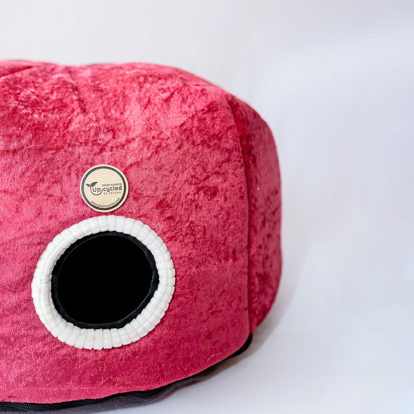Plush Cat Cave Pet Bed