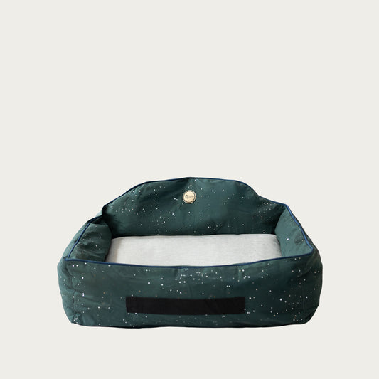 Plush Pet Bed with Star Pattern