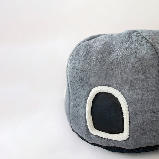 Plush Cat Cave Pet Bed