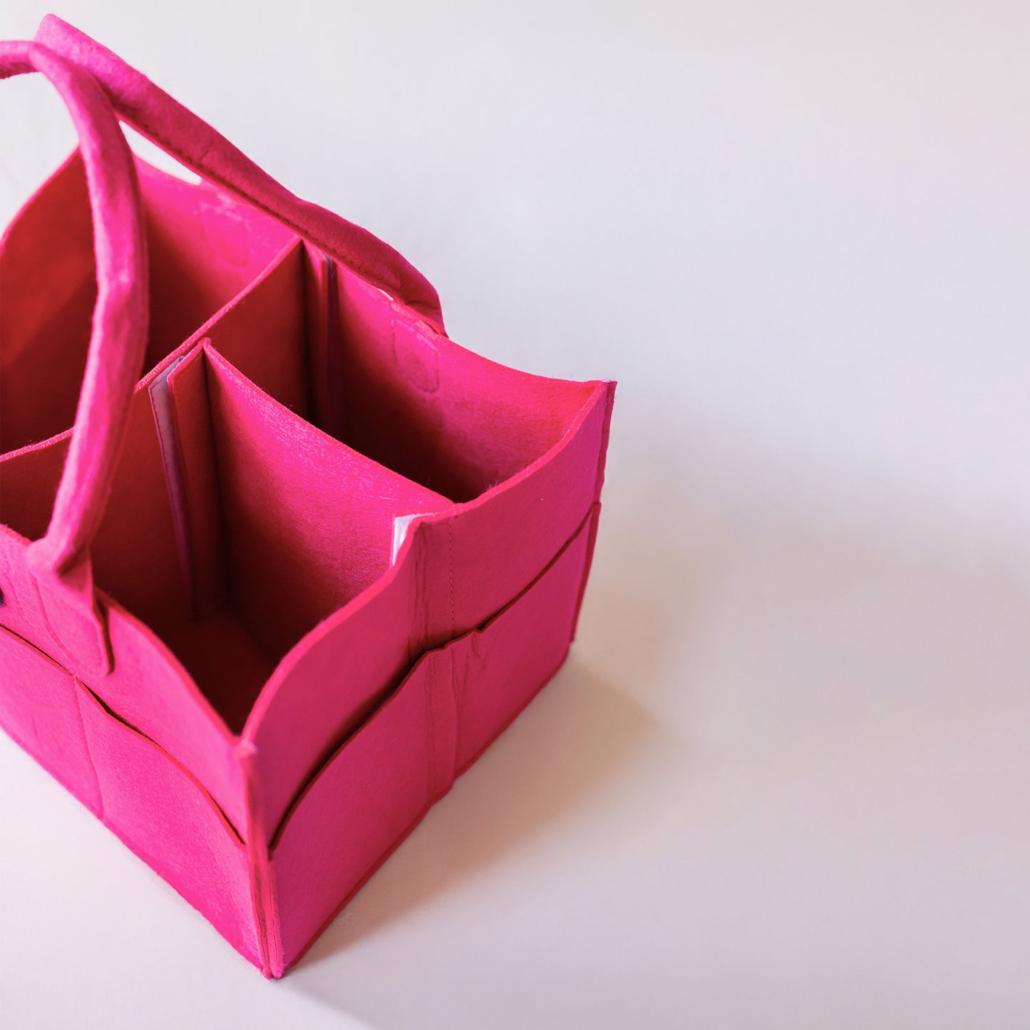 Structured Felt Handbag