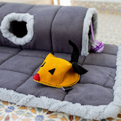 Pikachu Inspired Yellow Plush Character Hat