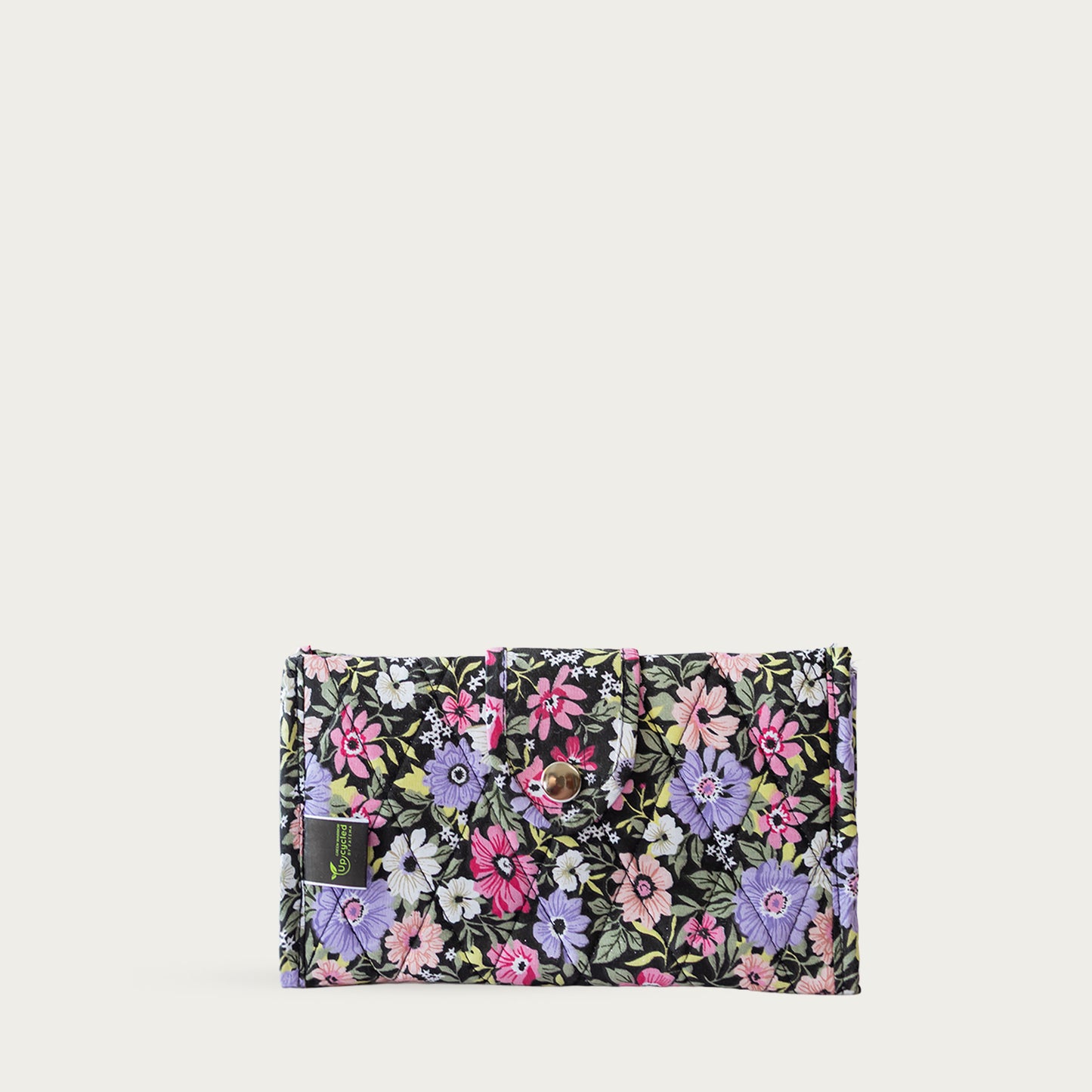 Floral Print Clutch Wallet