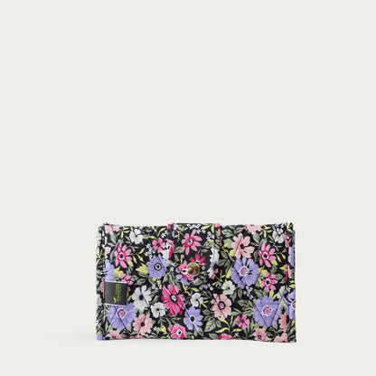 Floral Print Clutch Wallet