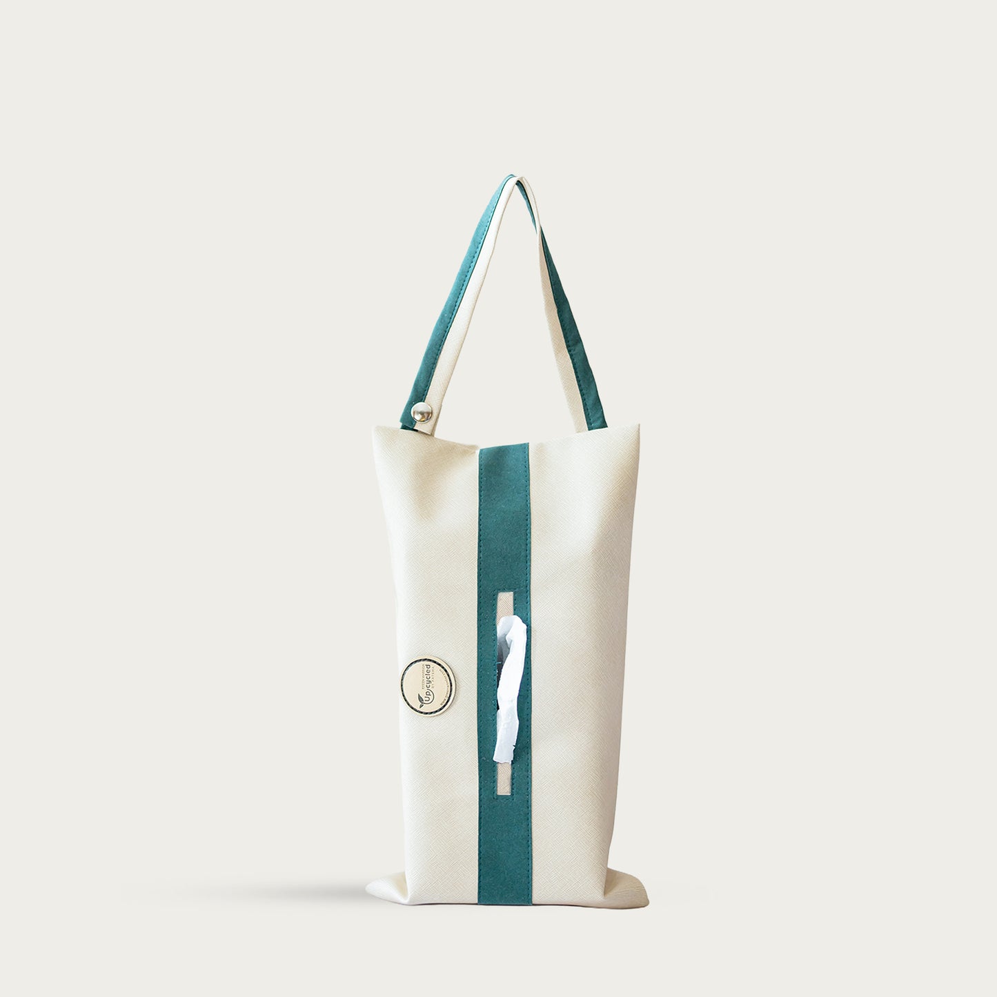 Hanging Tissue Holder Green