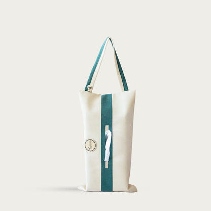 Hanging Tissue Holder Green