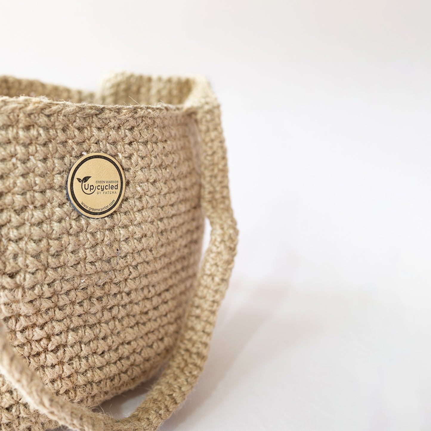 Boho Woven Tote Bag with Tassel Trim