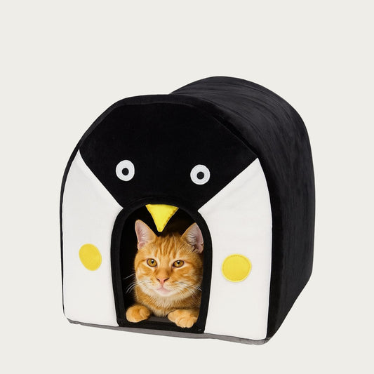 Penguin Cat House