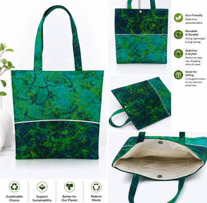 GREEN TOTE BAGS